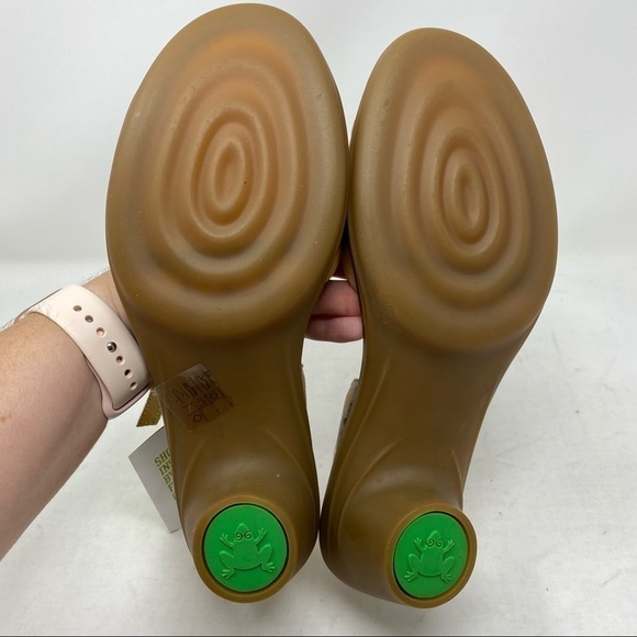 El Naturalista 5350 Aqua leather sandals wood - Picture 8 of 14